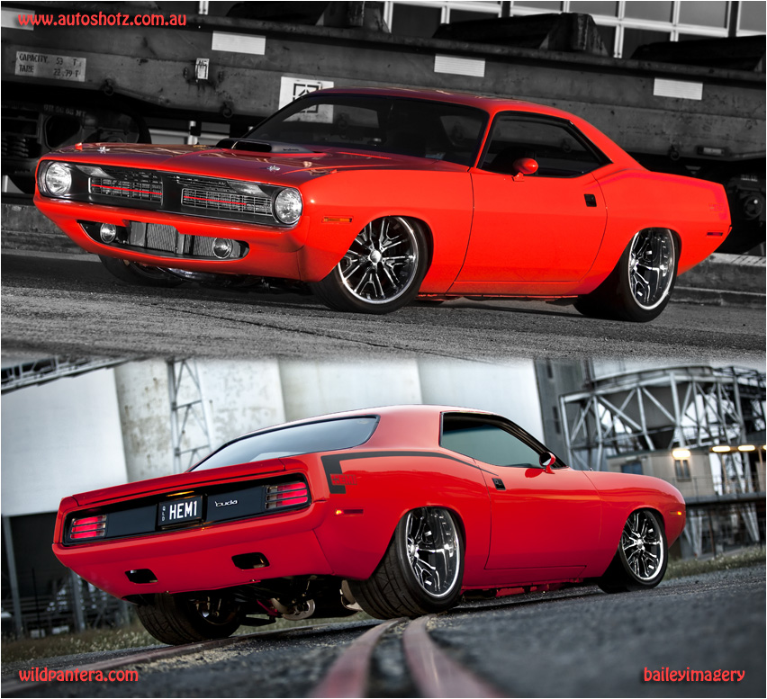 The 2nd Coolest car on the planet ... the 426 Hemi Cuda !!