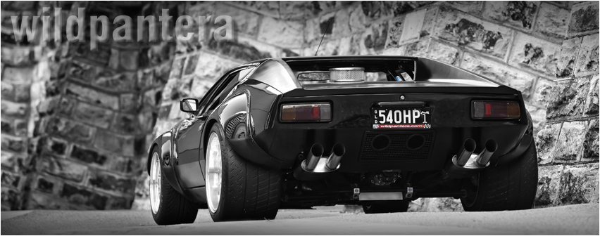 The Coolest car on the planet ... the DeTomaso Pantera Group-4 !!