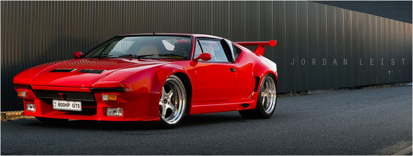 The DeTomaso Pantera GT-5 !!