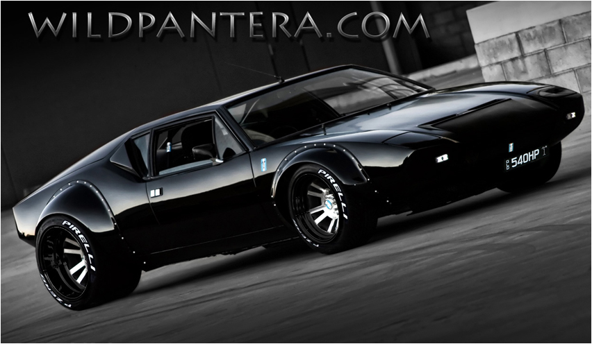 The Coolest car on the planet ... the DeTomaso Pantera Group-4 !!